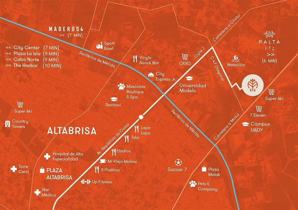 Ubicación Macora 86